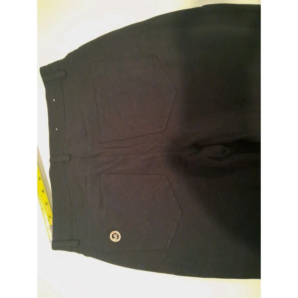 MICHAEL Michael Kors Women's Skinny Pants Black Size S 27" Inseam Mid-Rise Logo - Picture 8 of 10